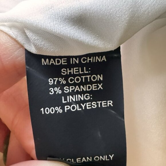 Vince Camuto Stripe Red Black white Midi Dress Size 8 Fit And Flare - Picture 6 of 8